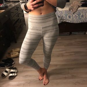 Lululemon striped leggings